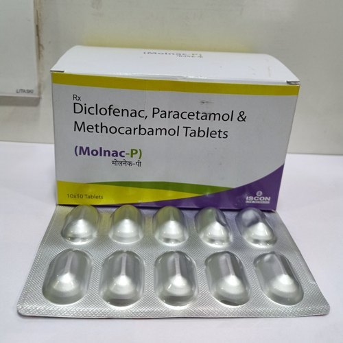 Diclofenac Sodium Paracetamol Methocarbamol Tablet