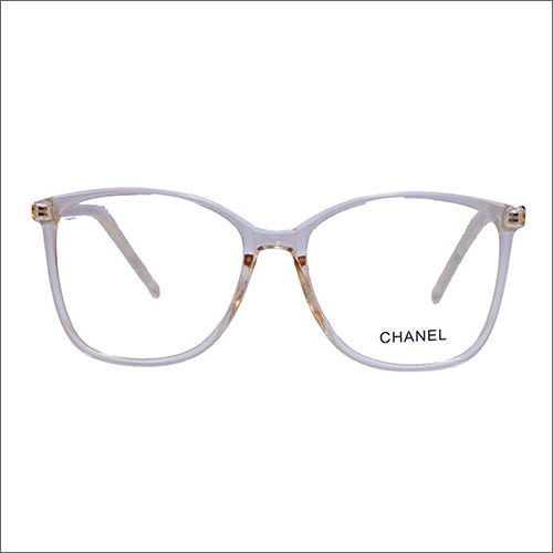 White Oval Acetate Frame