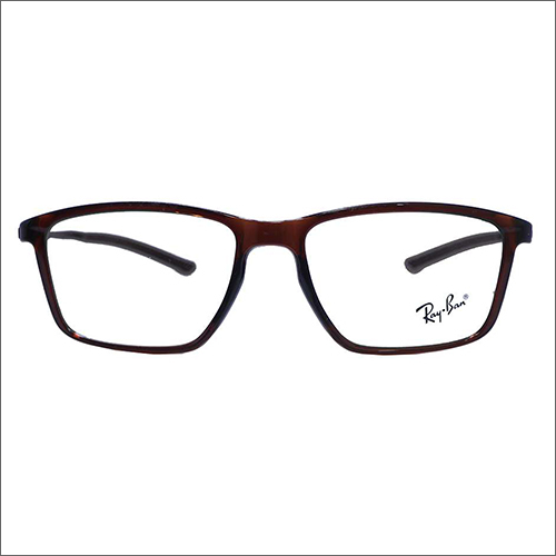 Brown Rectangle Frame Glasses