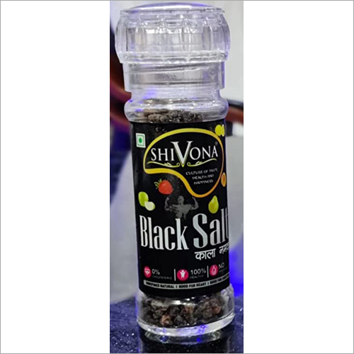 Shivona Black Salt Crusher Bottle By LOKESH SPICES