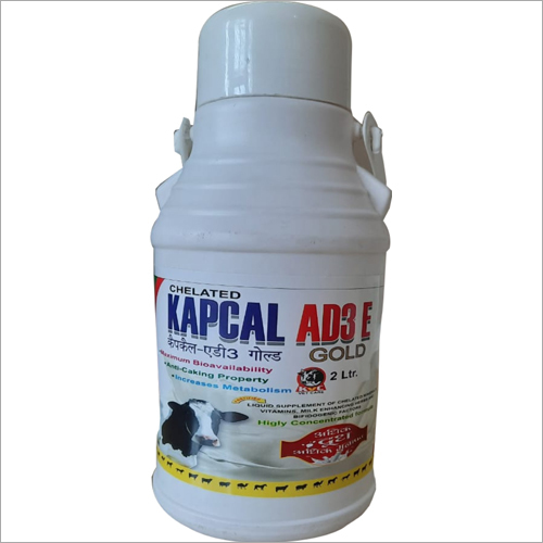 2 Ltr AD3E Gold KAPCAL Chelated Calcium Supplement