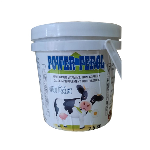 2.5 kg Malt Based Vitamins Iron Copper and Calcium Supplement For Livestock