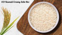 1121 Basmati Creamy Sella rice