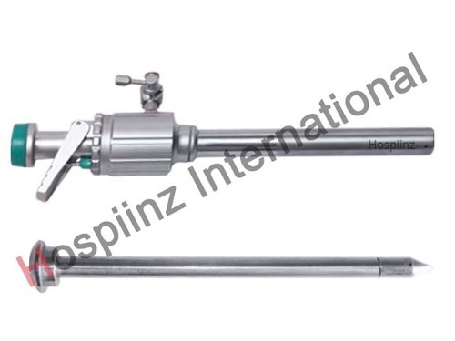 5mm Trocar Sharp With Function Smooth Cannula