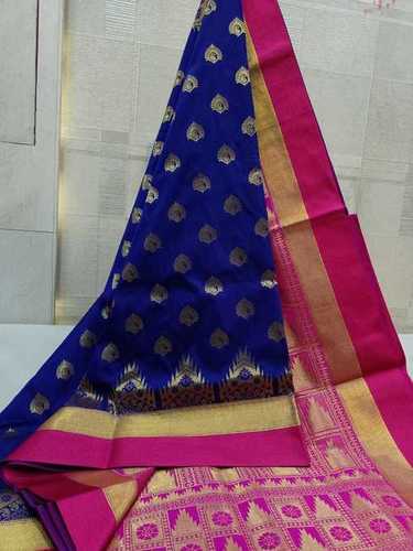 kanchipuram silk mix soft jarie