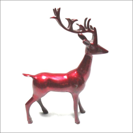 9x9x13 Inches Aluminium Standing Dear Sculptor