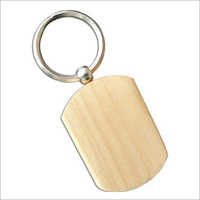 Solid Wooden Keychain