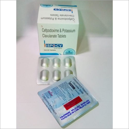 Cefpodoxime Potassium Clavulanate Tablets Keep At Cool And Dry Place