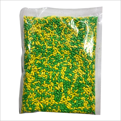 Sugar Coated Thin Fennel Seeds (Green And Yellow)