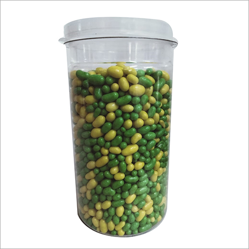 Fruity Sugar Coated Thin Fennel Seeds Green And  Yellow