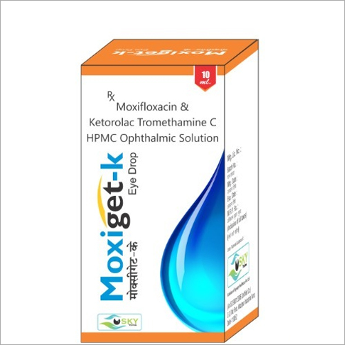 10 ml Moxifloxacin and Ketorolac Tromethamine C HPMC Ophthalmic Solution