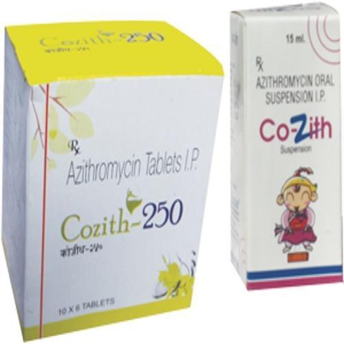 Azithromycin - 250/500 mg Tablets, 200 mg/15 mL Syrup | Rapid Tissue Penetration, Superior Spectrum, Excellent Safety Profile