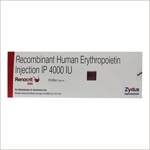 Recombinant Human Erythropoietin 4000 IU IP Injection