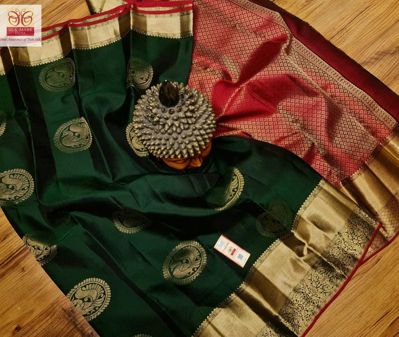 kanjivaram traditional soft silk saree