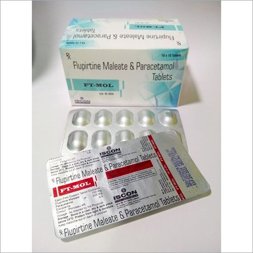 Flupirtine Maleate Paracetamol Tablet