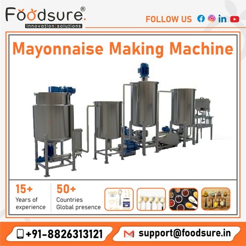 Mayonnaise Processing Plant By FOODSURE