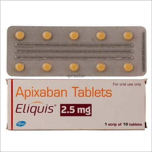 2.5 MG Apixaban Tablets