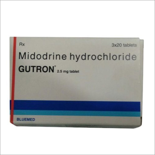 2.5 MG Midodrine Hydrochloride Tablets