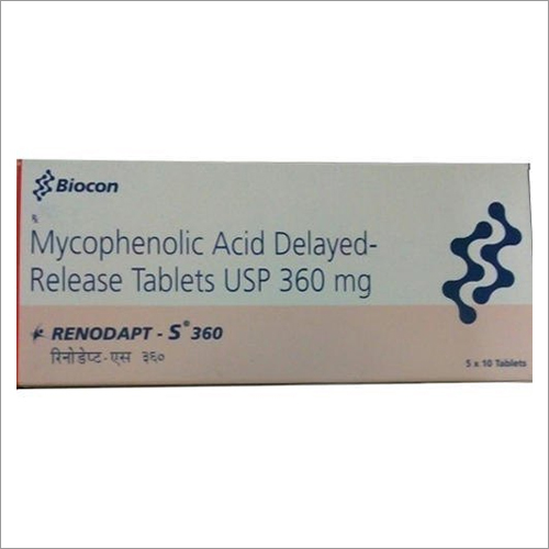 360 MG Mycophenolic Acid Delayed-Release Tablets USP