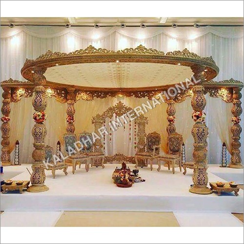 Classic Design Wooden Wedding Mandap