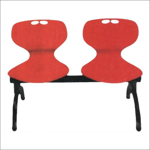 2 Seater Plastic Waiting Area Chair 