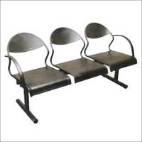 3 Seater Iron Waiting Chair