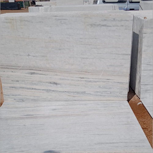 White Floor Marble Slabs Size: As Per Requirement