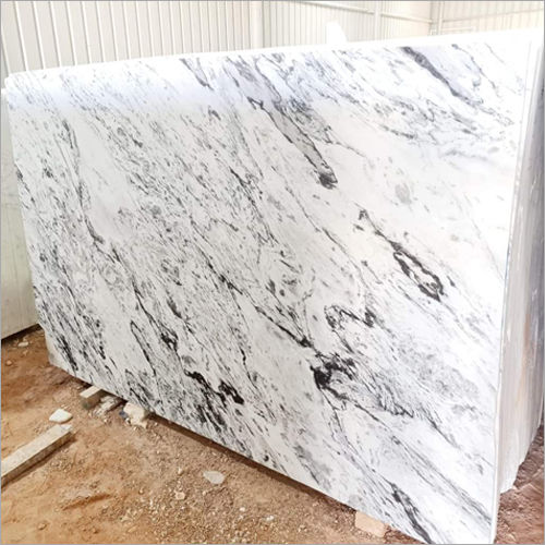 Floor White Marble Slabs Size: As Per Requirement at Best Price in ...