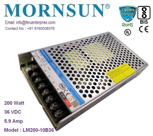 LM200-10B36 MORNSUN SMPS Power Supply