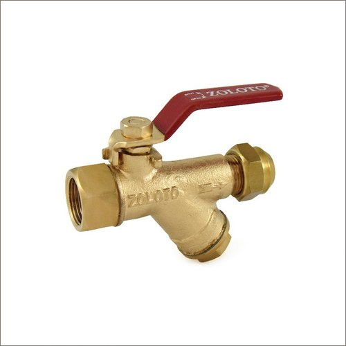 Ball Valve With Strainer