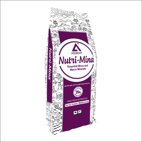 25Kg Nutrimina Essential Micro And Macro Minerals Size: 25 Kg