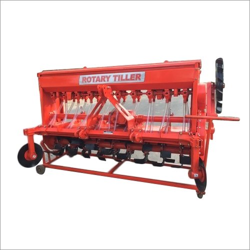 Rotavator With Seed Drill Size: 07 Feet