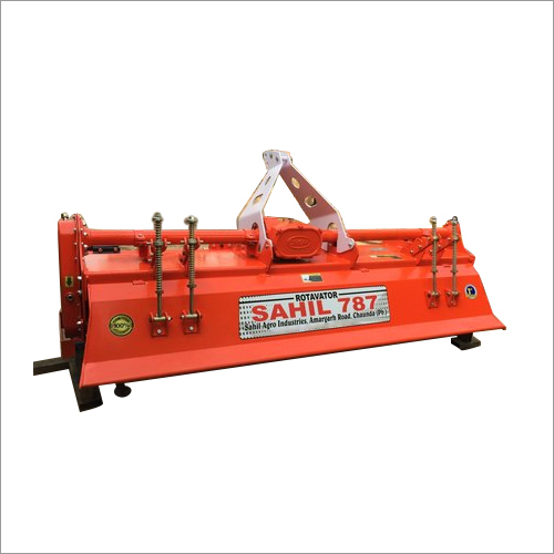 Mild Steel Tractor Rotavator - Robust Design, High-Torque Performance | Ideal for Soil Tillage and Preparation