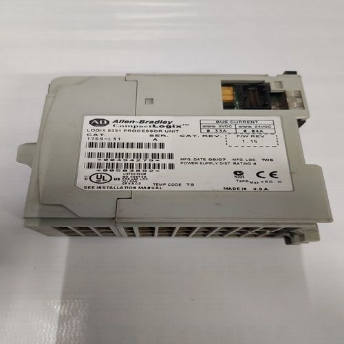 ALLEN BRADLEY 1769 L31 LOGIX 5331 PROCESSOR UNIT SER A