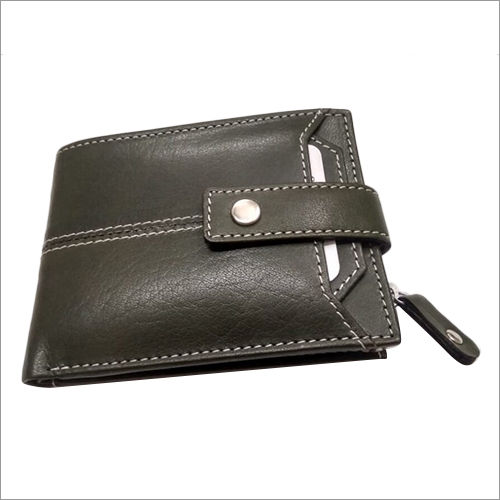 Men Leather Wallet - Men Black Leather Wallet Manufacturer from Kolkata