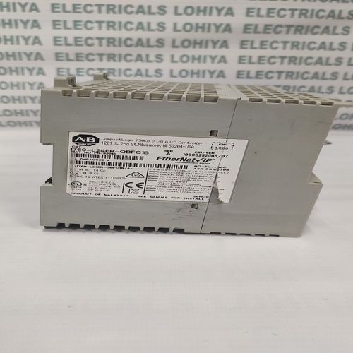 ALLEN BRADLEY COMPACT LOGIX CONTROLLER 1769 L24ER QBFC1B SER A