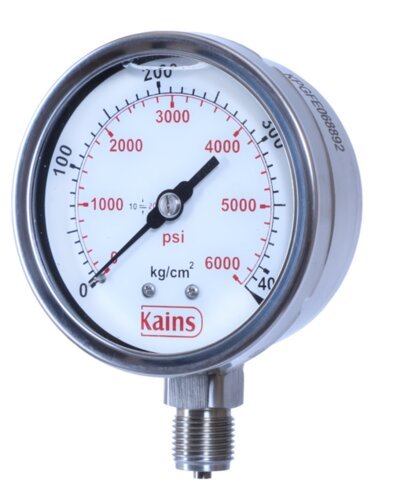 glycerin filled pressure gauge