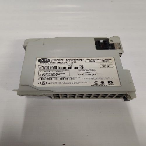 ALLEN BRADLEY 1769 OF8C COMPACT I O CURRENT OUTPUT MODULE SER A