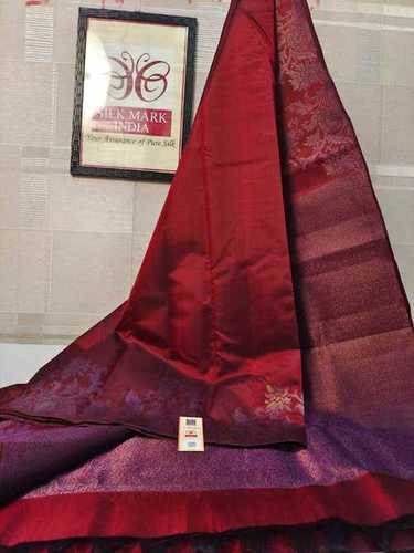 pure kanjivaram soft silk saree handloom