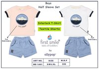 Boys Interlock Half Sleeve T Shirts