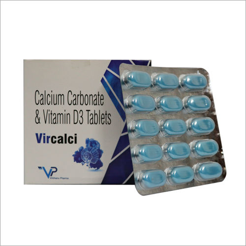 Calcium Carvonate And Vitamin D3 Tablets General Medicines