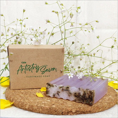 Purple Lavender Coconut Exfoliating Soap