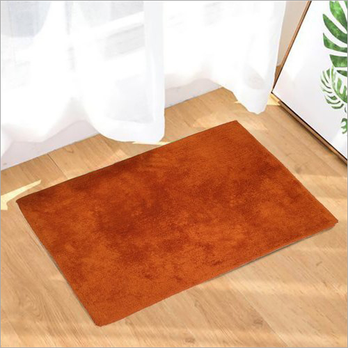 Anit Slip Cotton Orange  Doormat