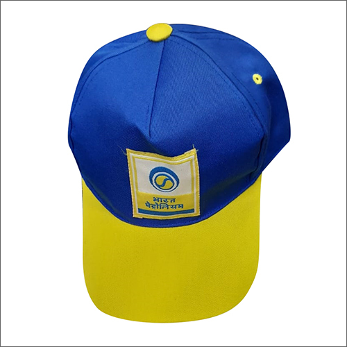 Petrol Pump Uniform Cap - Cotton Material Multicolor Design | Customized Look for Male Professionals