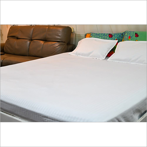 108x108 Hotel Plain Bed Sheet By JYOTIE DECOR