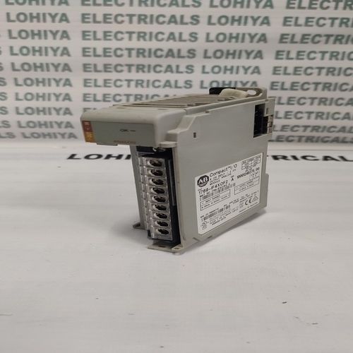 ALLEN BRADLEY 1769 IF4XOF2 COMPACT I O 4 CHNL INPUT 2 CH OUTPUT ANALOG MODULE SER A