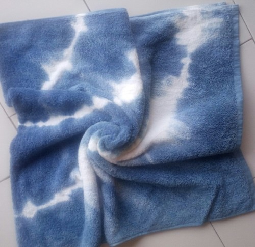 Natural Tie and Dye Organic Cotton Fabrics