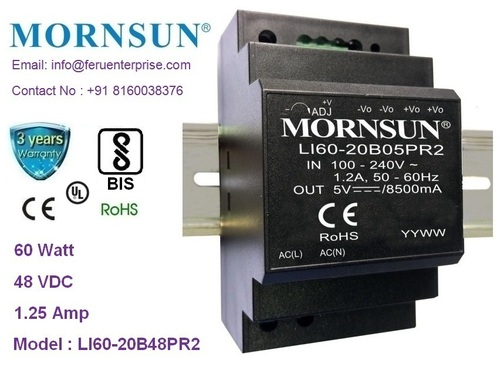 LI60-20B48PR2 MORNSUN SMPS Power Supply