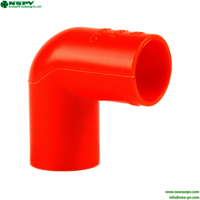 Solid PVC 25mm Elbow PVC Fittings PVC 90 Degree Elbow