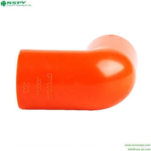 Solid PVC 25mm Elbow PVC Fittings PVC 90 Degree Elbow